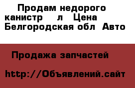 Продам недорого 5 канистр 20 л › Цена ­ 200 - Белгородская обл. Авто » Продажа запчастей   